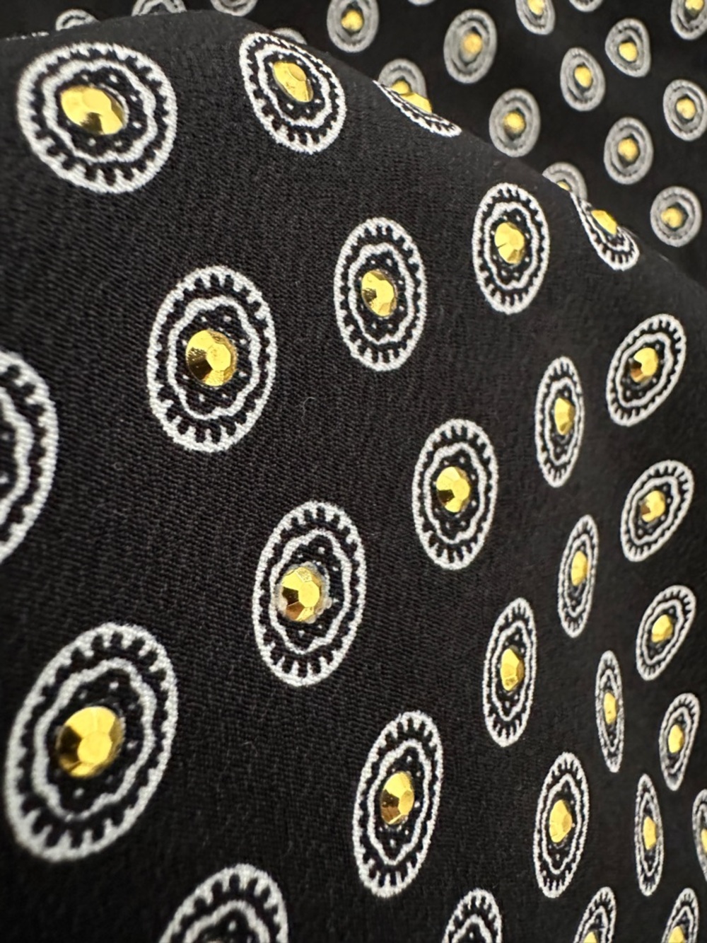 MICHAEL Michael Kors Black Printed Tie-Waist Mini Dress - Picture 3 of 7